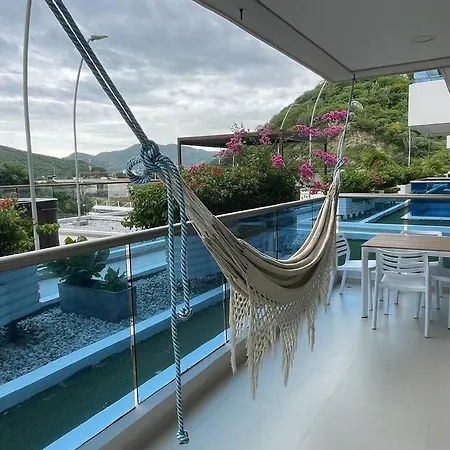 Condominio En Santa Marta Con Salida Al Mar Exterior photo
