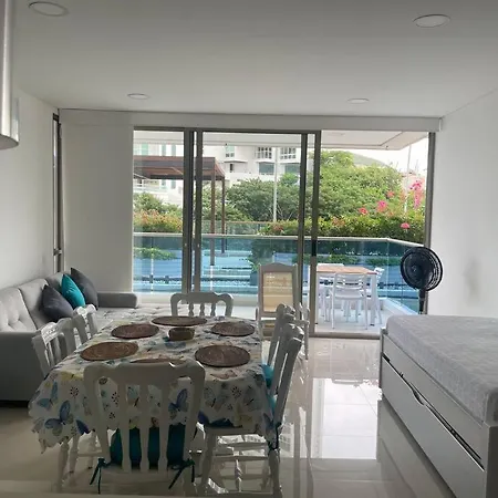 Condominio En Santa Marta Con Salida Al Mar Exterior photo